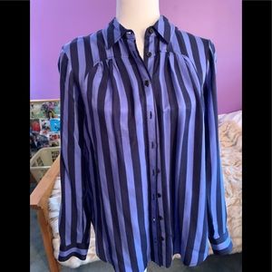 Anthropologie Mauve Blouse